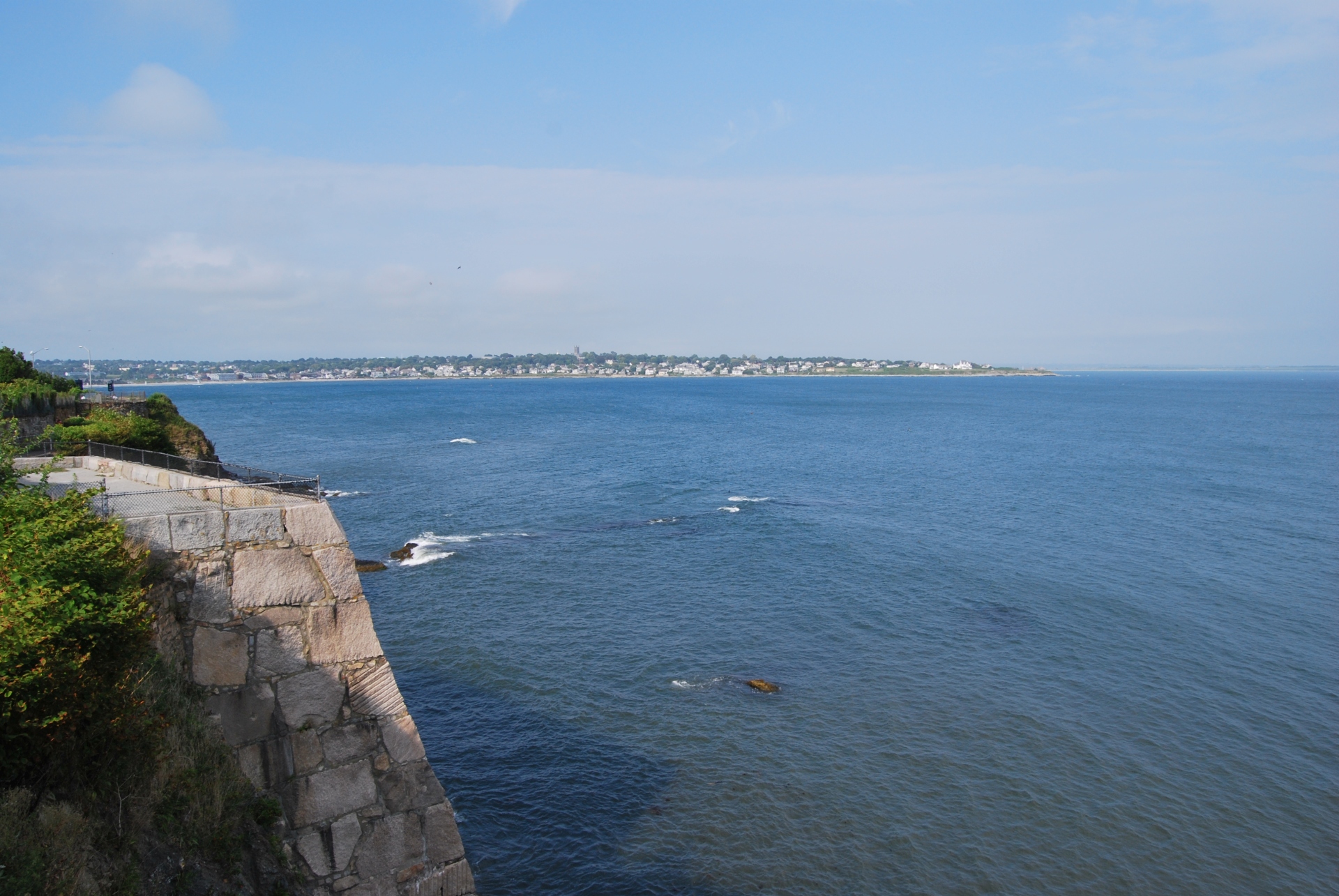 de 5,6 km lange Cliff Walk | Newport